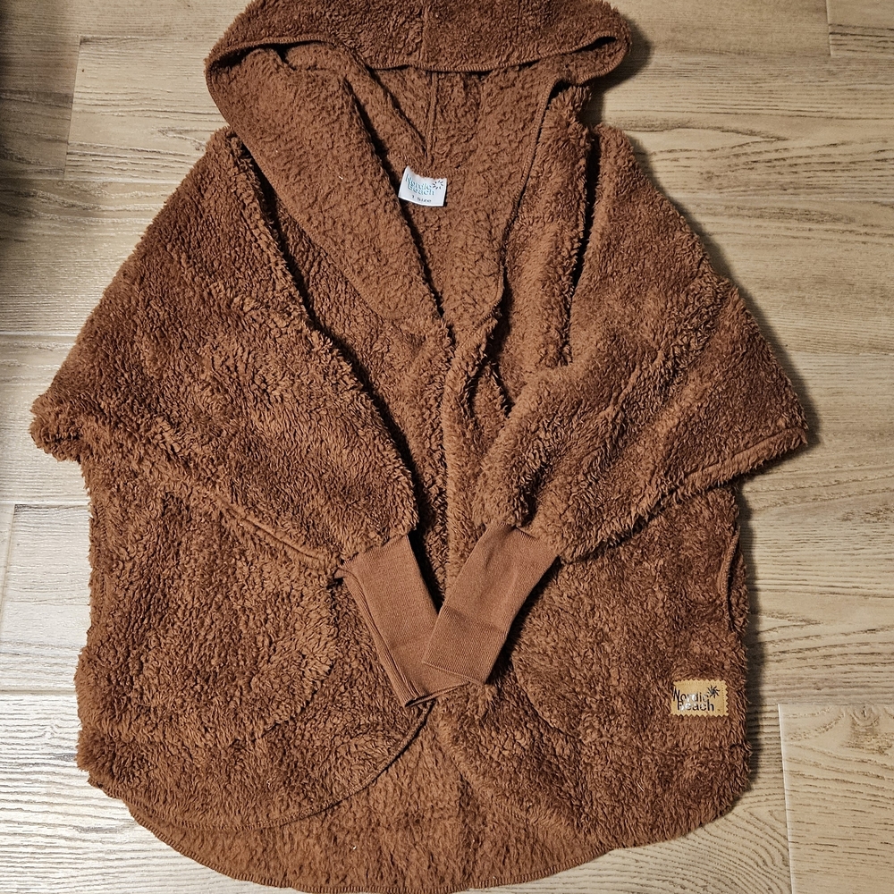 Nordic Beach Brown Sherpa Jacket